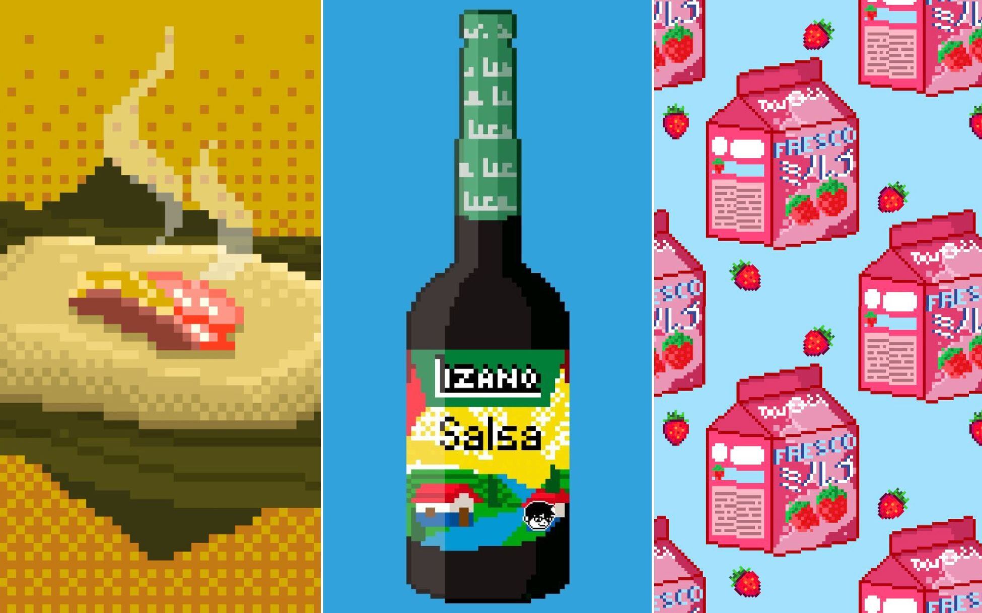 ¿Existe algo más tico que esto? Le falta una lengua en salsa y podría ser el platillo perfecto. Foto: Cortesía de Colorblind Pixel.