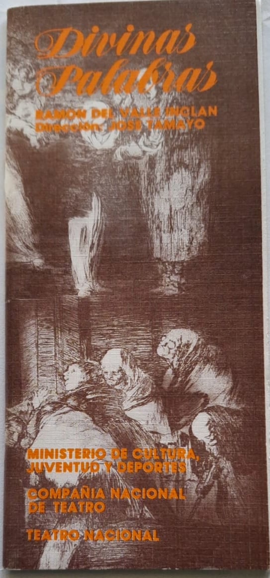 PORTADA PROGRAMA DE MANO, ARCHIVO DE O.M. MESÉN