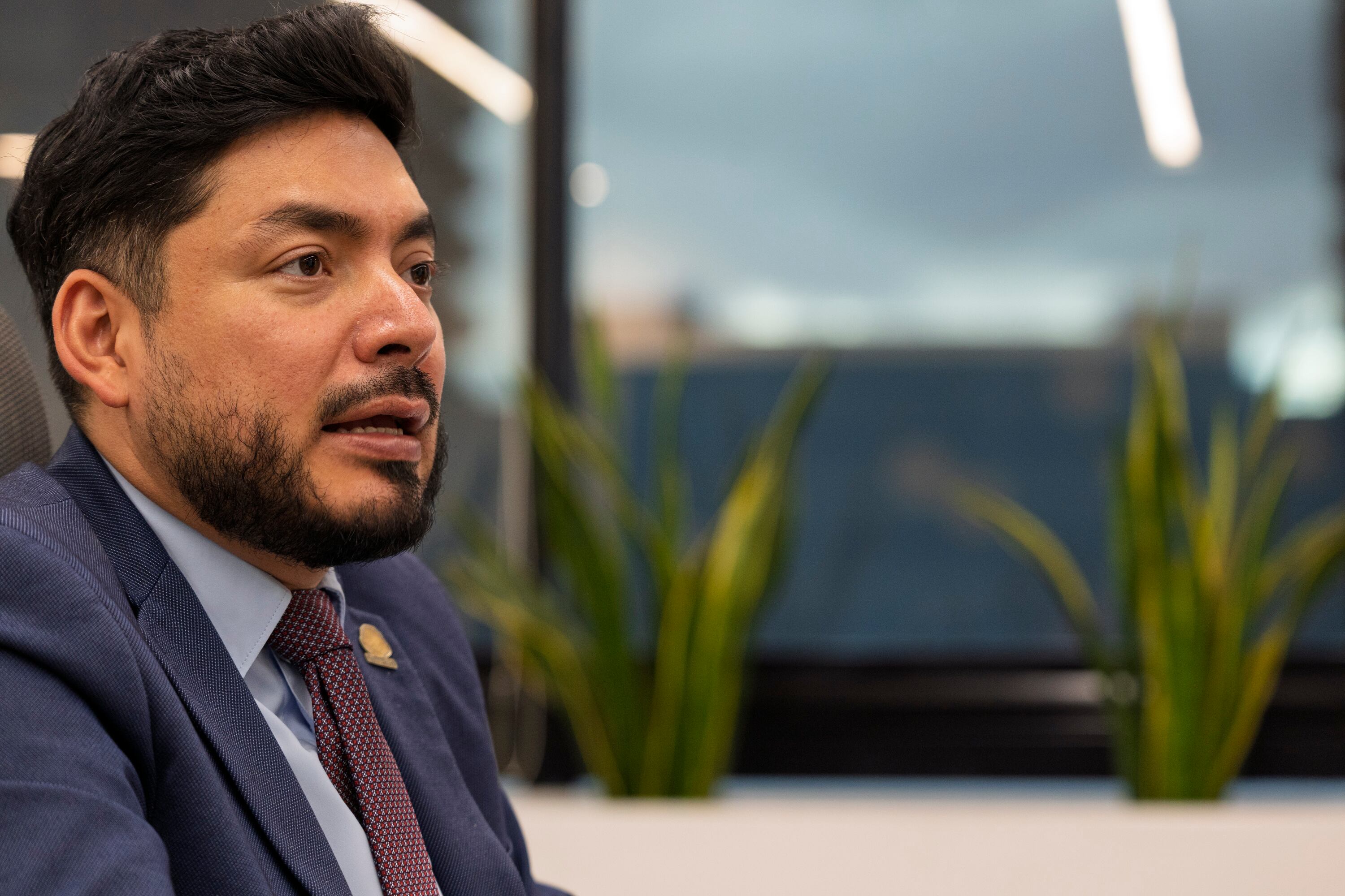 11/03/2026, San José, Ministerio de Educación, entrevista con el ministro de Educación Leonardo Sánchez Hernández.