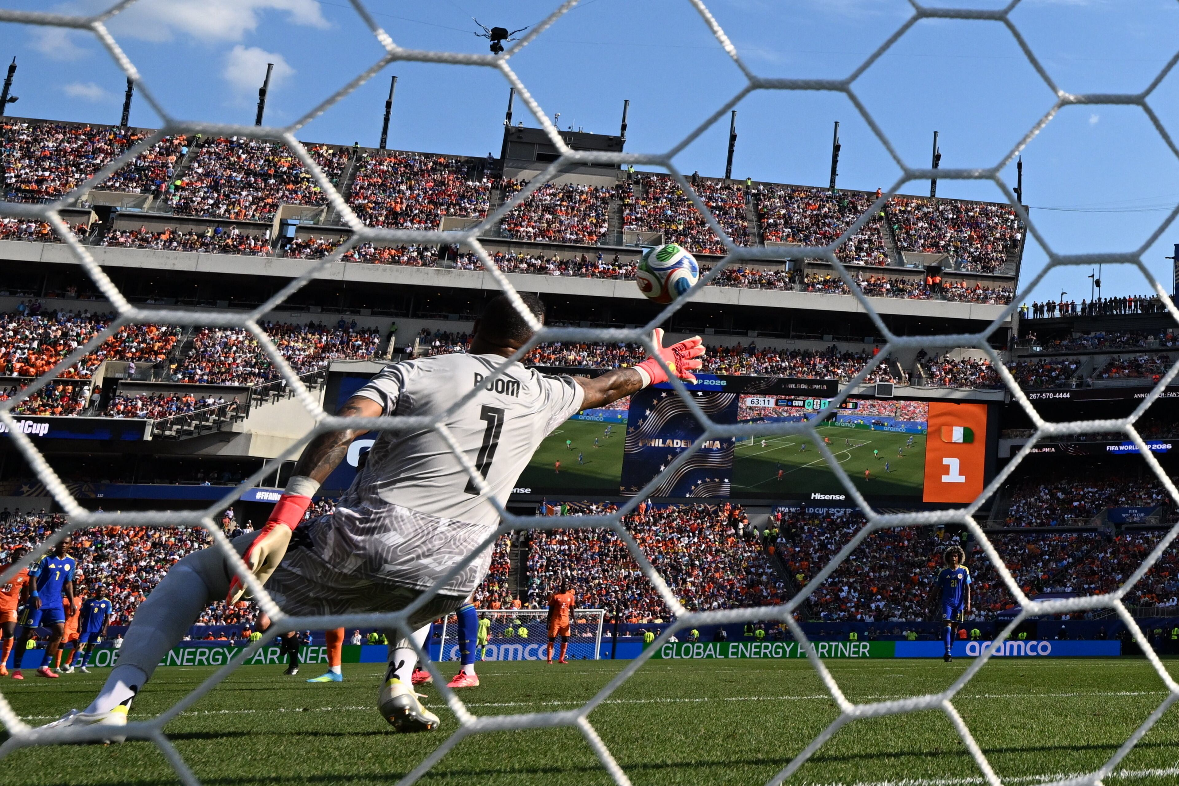 El Mundial 2026 fue el primero de la historia con 48 países. En este partido de Filadelfia, Costa de Marfil venció 2-0 a Curazao.