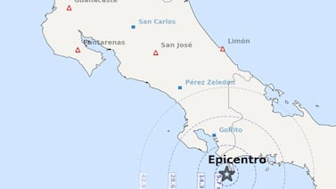 Temblor de 3,8 sacudió este Jueves Santo varias comunidades de Costa Rica