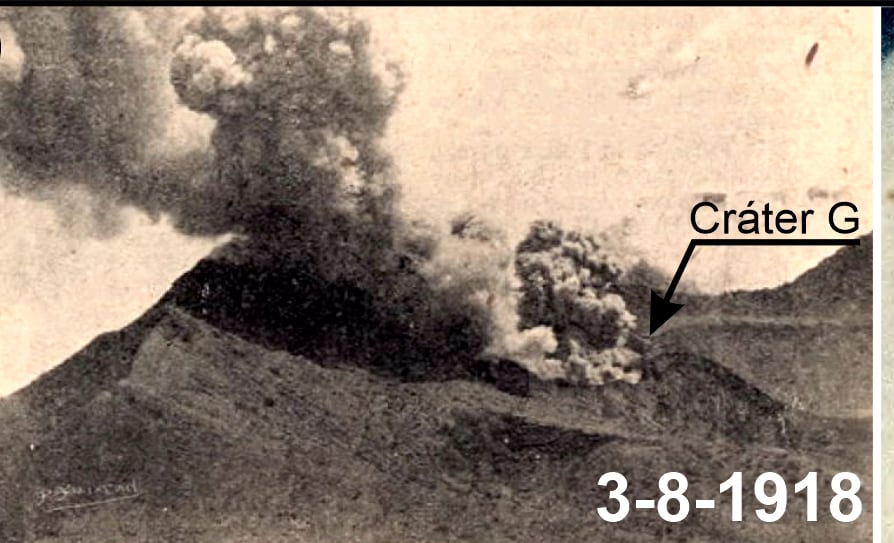 Según el estudio las erupciones de 1918 y 1919 contenían lava fluida que quedó en la cima, es decir fue una fase claramente magmática de estromboliana a vulcaniana. Imagen: Mauricio Mora /RSN.