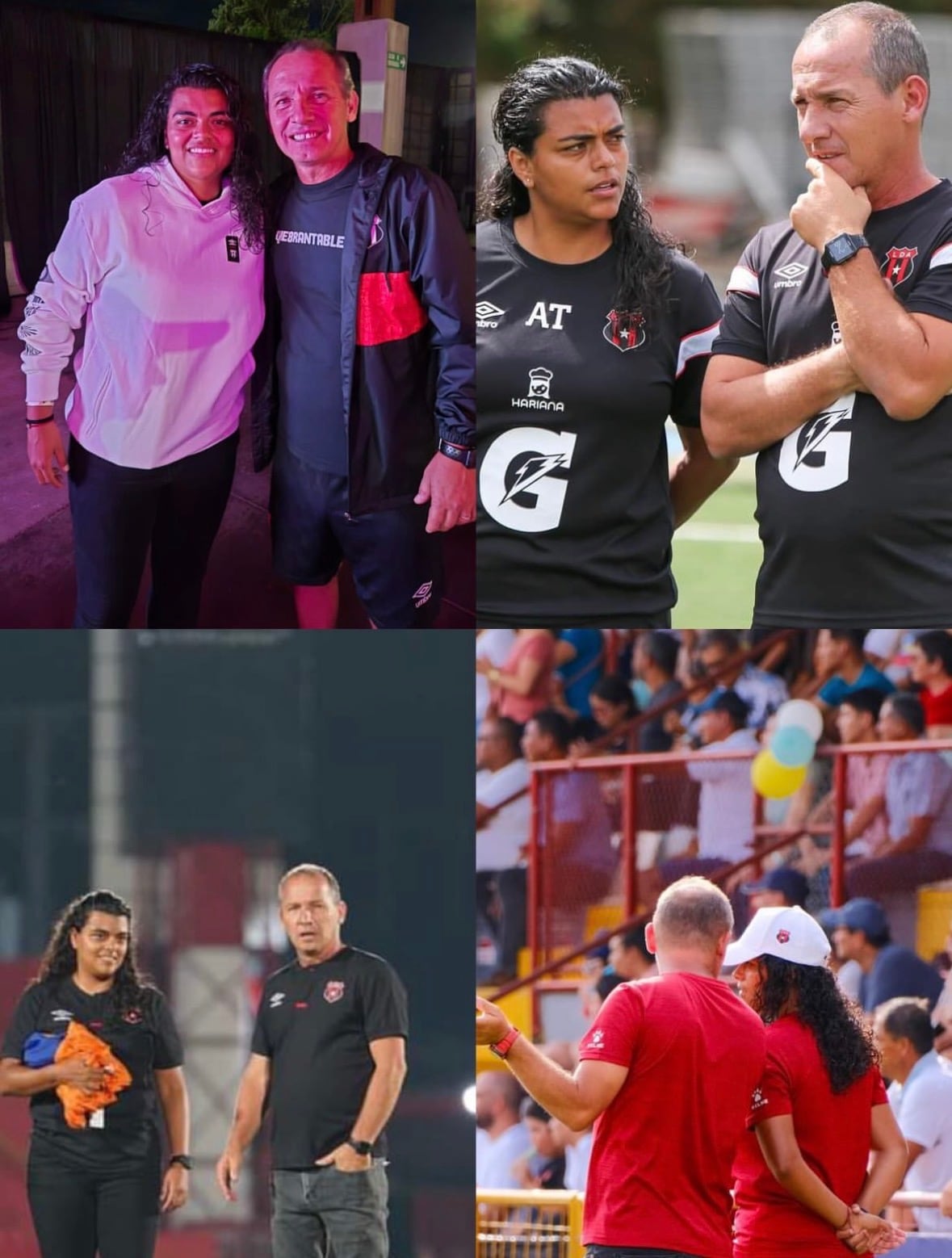 Sugey Matarrita se siente privilegiada por haber trabajado con Wílmer López en Liga Deportiva Alajuelense.