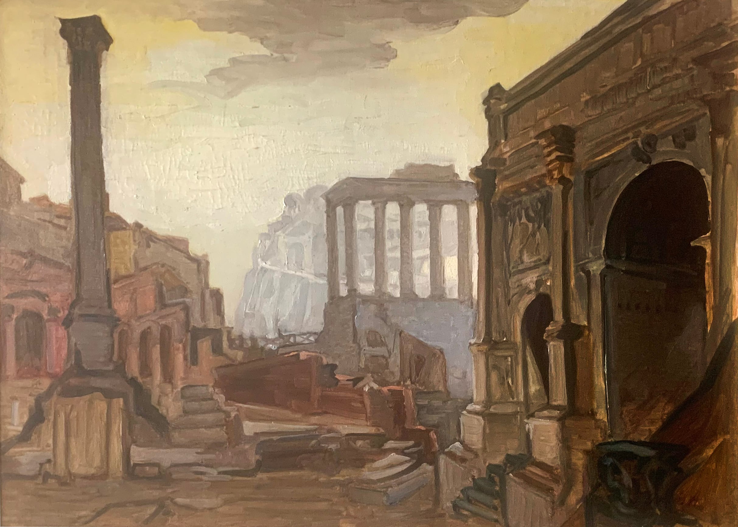 Foro Romano (1952), de Teodorico Quirós.