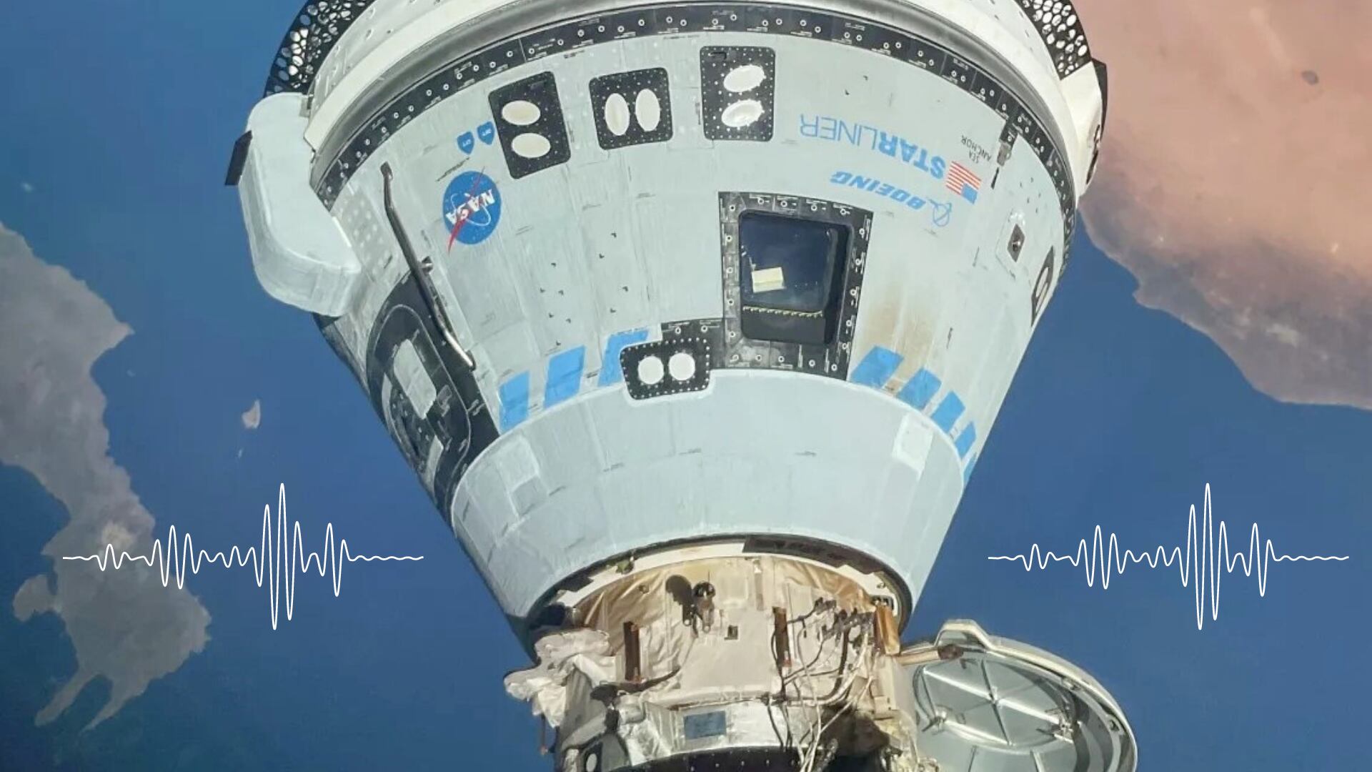 El "sonido pulsante" en la Estación Espacial Internacional fue resultado de un acople de audio en la nave Starliner, según la NASA.