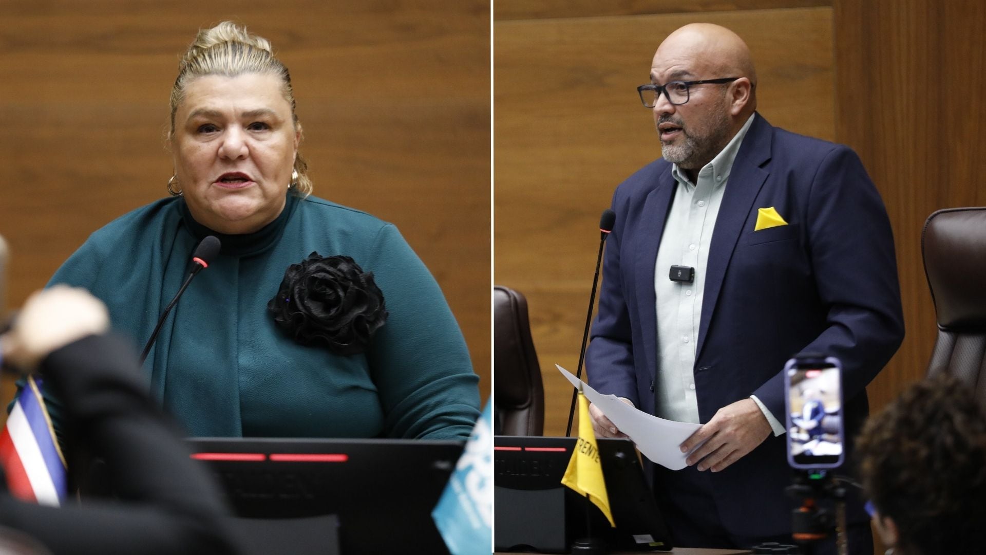 Kattia Calvo respondió al insulto de Edgardo Araya con 10 descalificativos más.