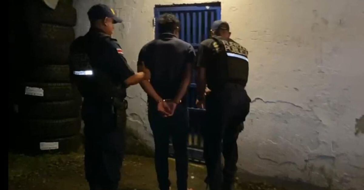 El hombre, en apariencia, le habría tocado los glúteos y la espalda, además de dirigirle comentarios ofensivos, a la víctima en el centro de Upala. (Foto: cortesía MSP)