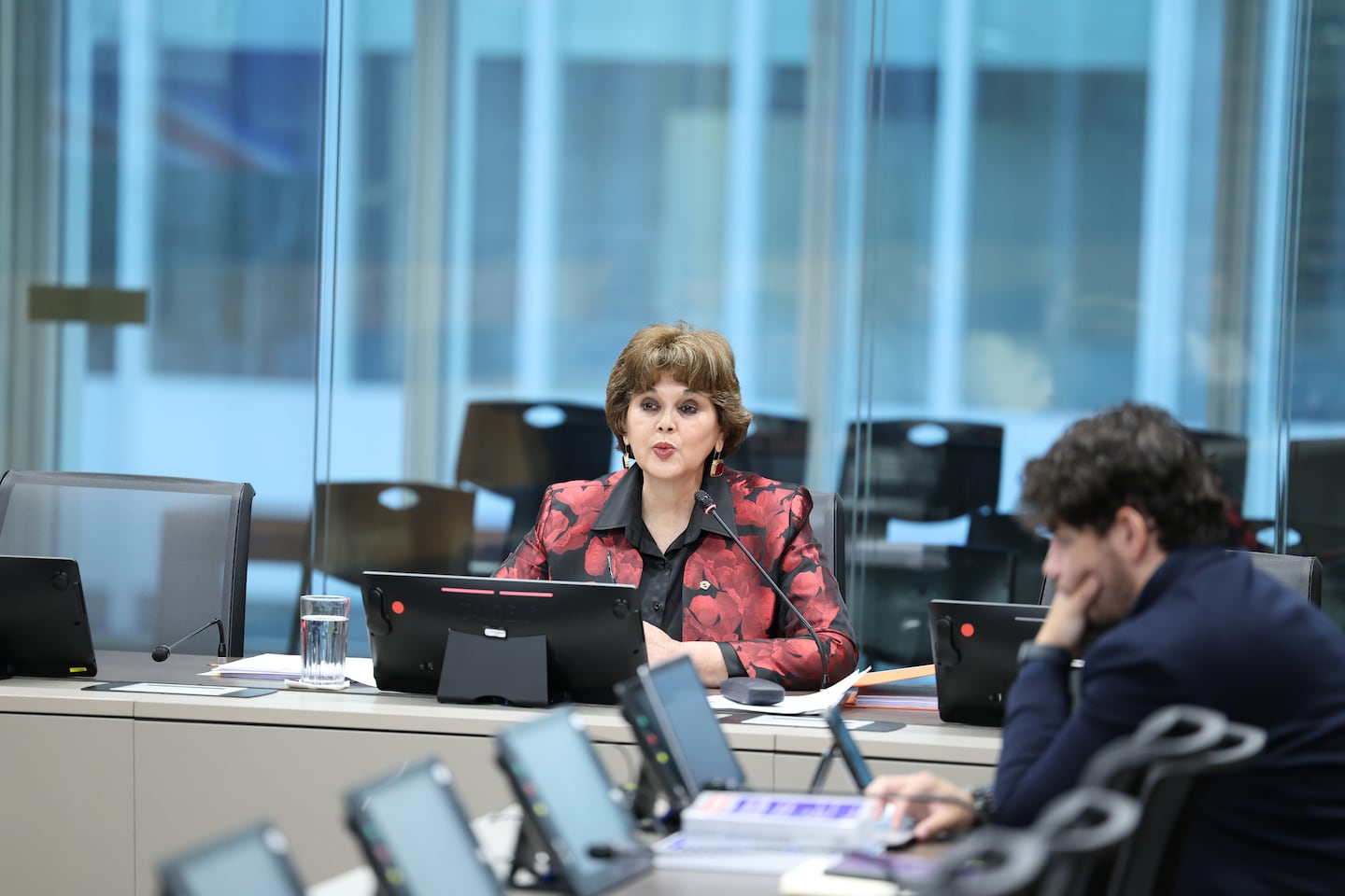 Roxana Chacón, magistrada de la Sala II, dijo estar a favor de la entrega parcial del ROP a los adultos mayores.