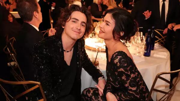 Kylie Jenner y Timothée Chalamet