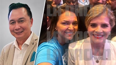 Madre de los hijos de chino-tico extraditable también habría estado en la celebración electoral de Laura Fernández