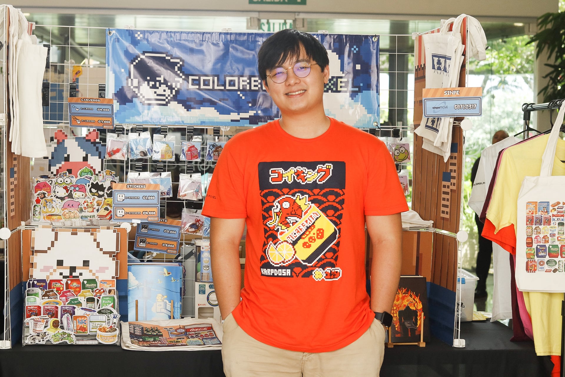 24/08/2024. Connecturday. Centro de Convenciones, Heredia. Fotografía: Lilly Arce. En la fotografía: Carlos Zhou.