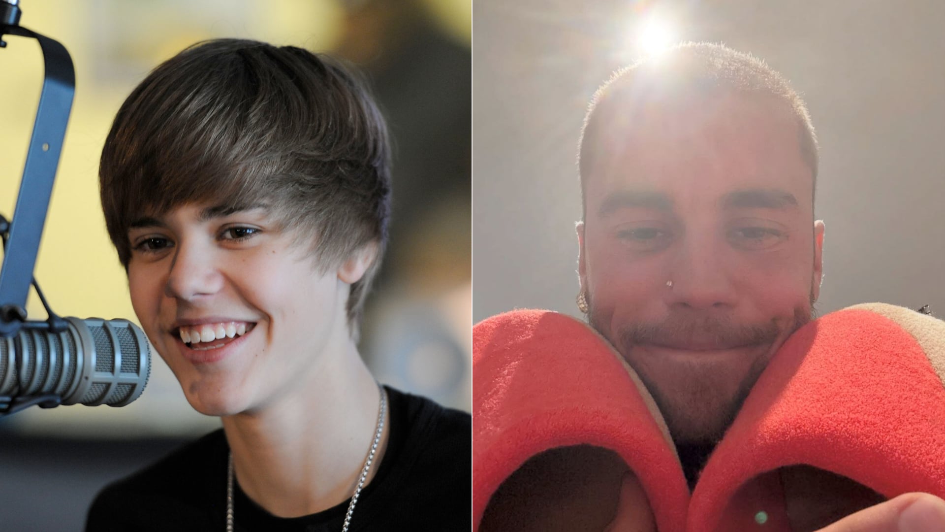 Justin Bieber lució nuevo estilo en Hollywood y lanzó Swag II, un disco doble con 44 canciones.