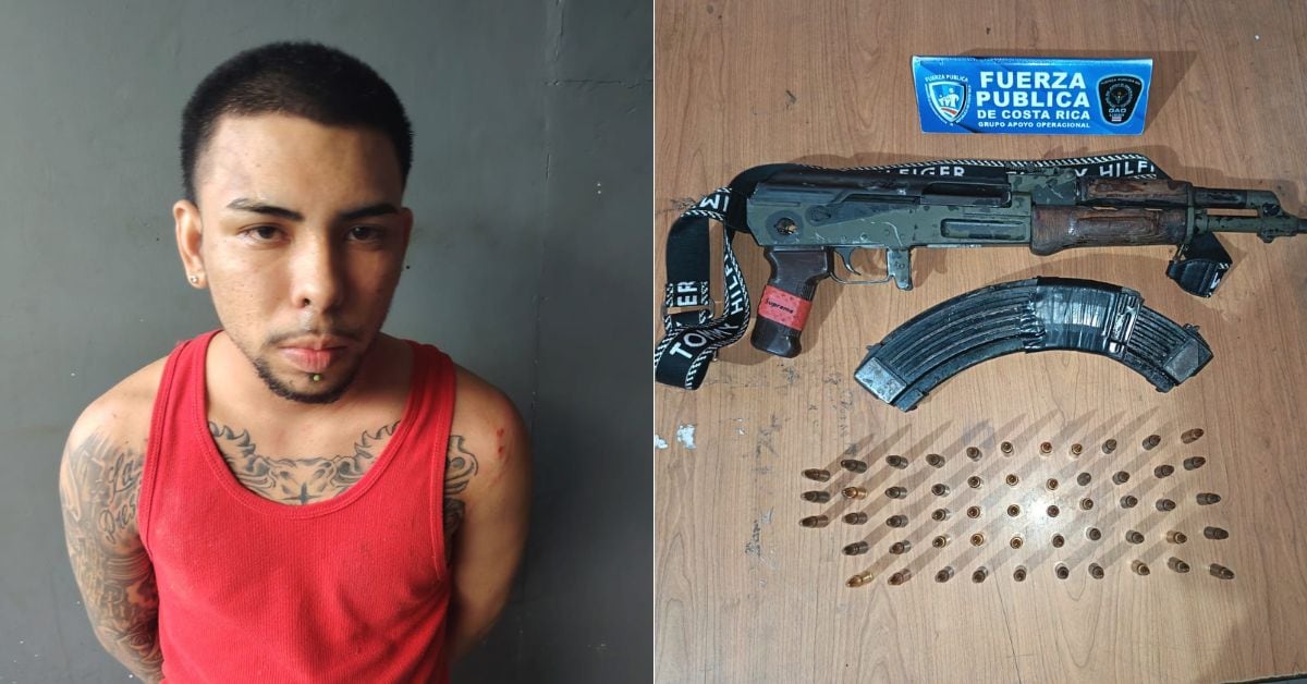 En la imagen, Dennyslon Fernández Camacho