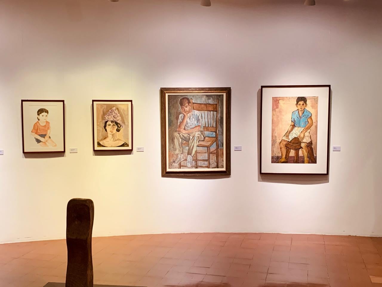 Vista general de la exposición de Floria Pinto en el Museo de Arte Costarricense, 'Aproximaciones'.