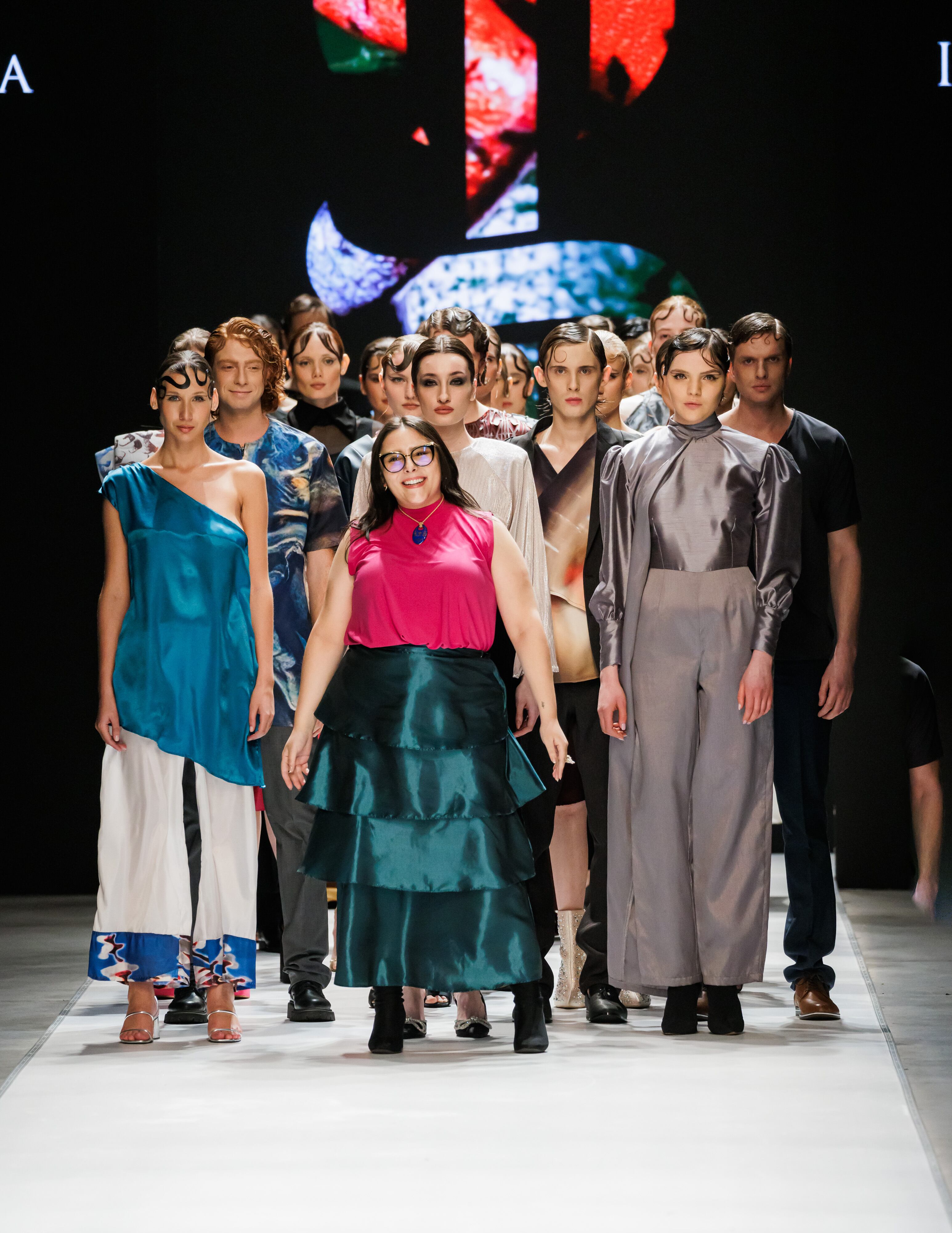 Ivonne Garita presentó su colección en la semana de la moda de Moscú y recibió una gran acogida por la pasarela en la que participaron 30 modelos. Foto: CRFW para LN
