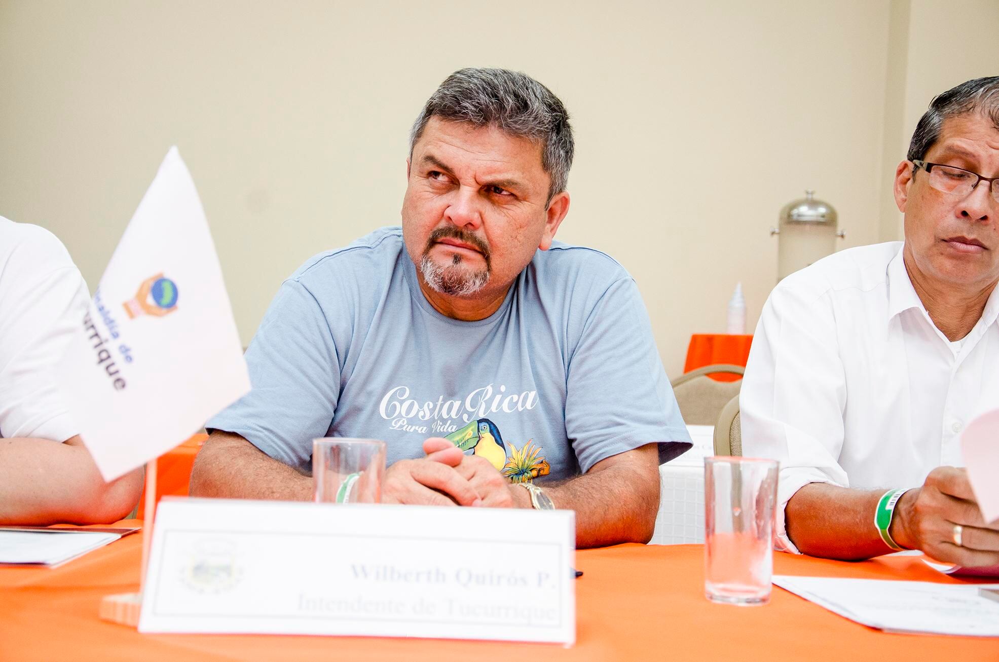 Wilberth Quirós es el intendente de Tucurrique, distrito del cantón de Jiménez.