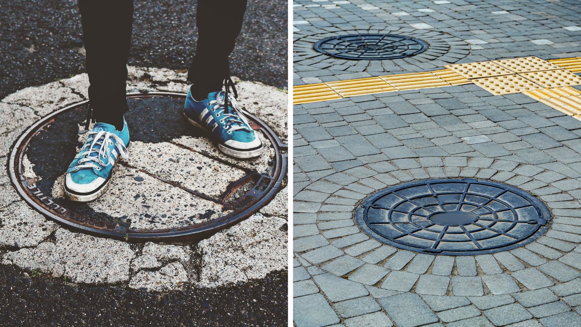 La geometría explica por qué las tapas de alcantarilla son redondas: no pueden caer en el orificio y distribuyen mejor el peso del tránsito.