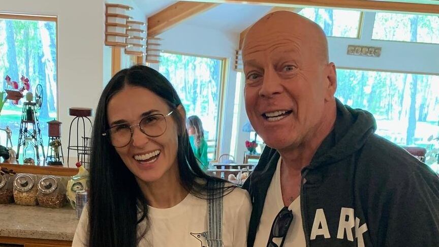 Bruce Willis y Demi Moore