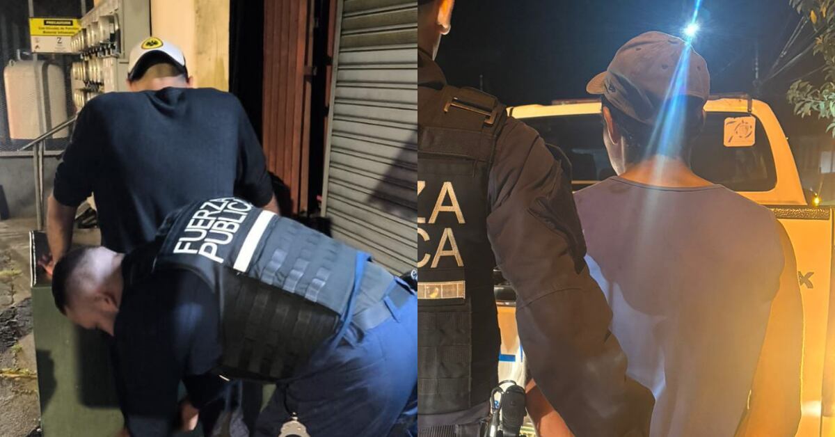 Los menores, de 15 y 16 años, fueron detenidos tras presuntamente cometer dos robos.