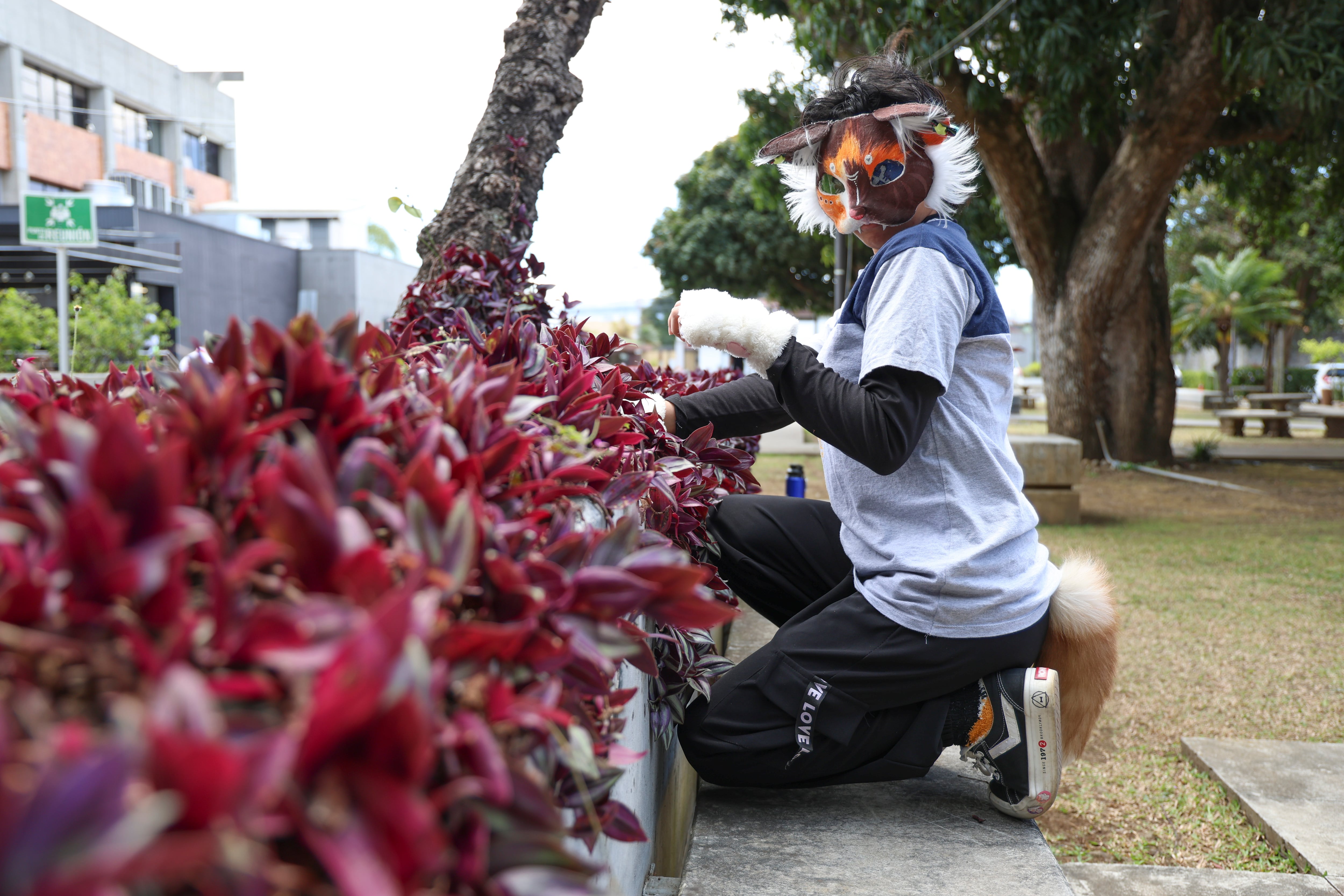 23/02/2026 Tibás Grupo Nación, retratos April, joven costarricense Therian.