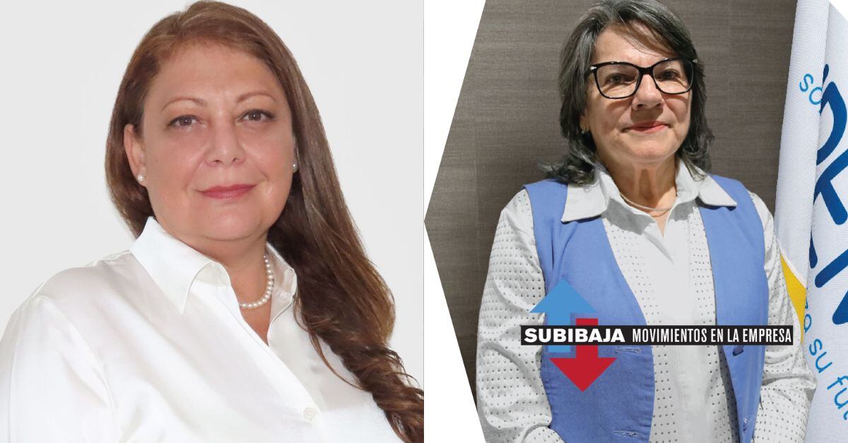 Retratos de Sonia Hernández Sánchez, nueva presidenta de la Junta Directiva de Jupema, y Laura Álvarez Zarnovski, nueva directora ejecutiva de Camtic, en el contexto de cambios recientes en instituciones y organizaciones.