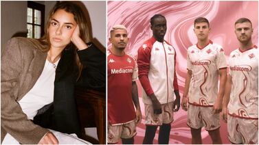 Juliana Llobet, la tica que diseñó el nuevo uniforme de La Fiorentina, equipo del fútbol italiano