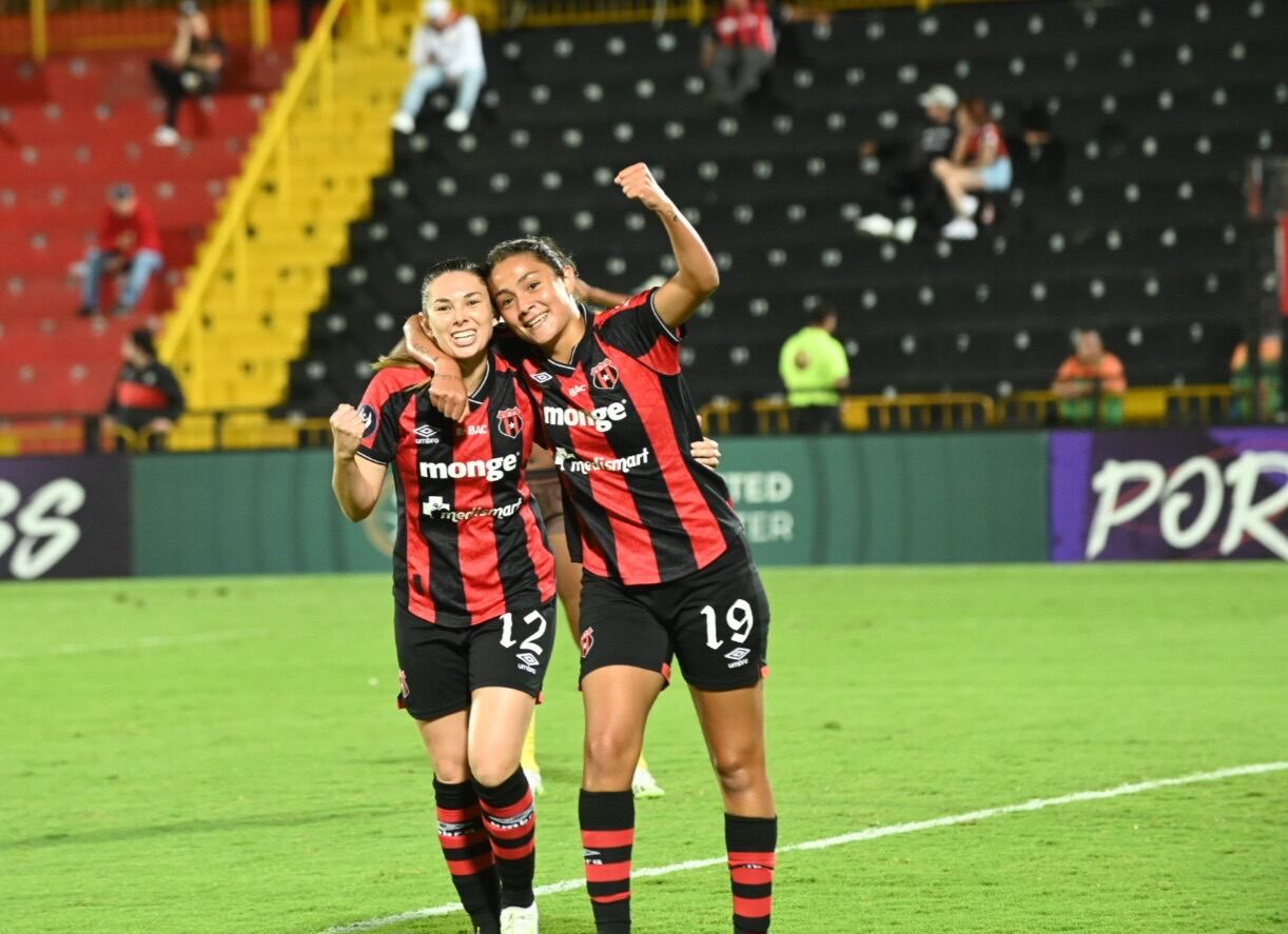 20/08/2024, Alajuela, Estadio Alejandro Morera Soto, partido por la CONCACAF Champions Cup femenina entre Liga Deportiva Alajuelense y Fazsier Whip FC de Jamaica.