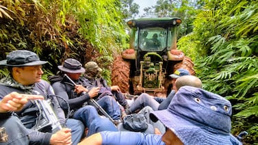 Policía acorta el acceso a Conchudita gracias a un chapulín: Cerro tendría el doble de oro que Crucitas