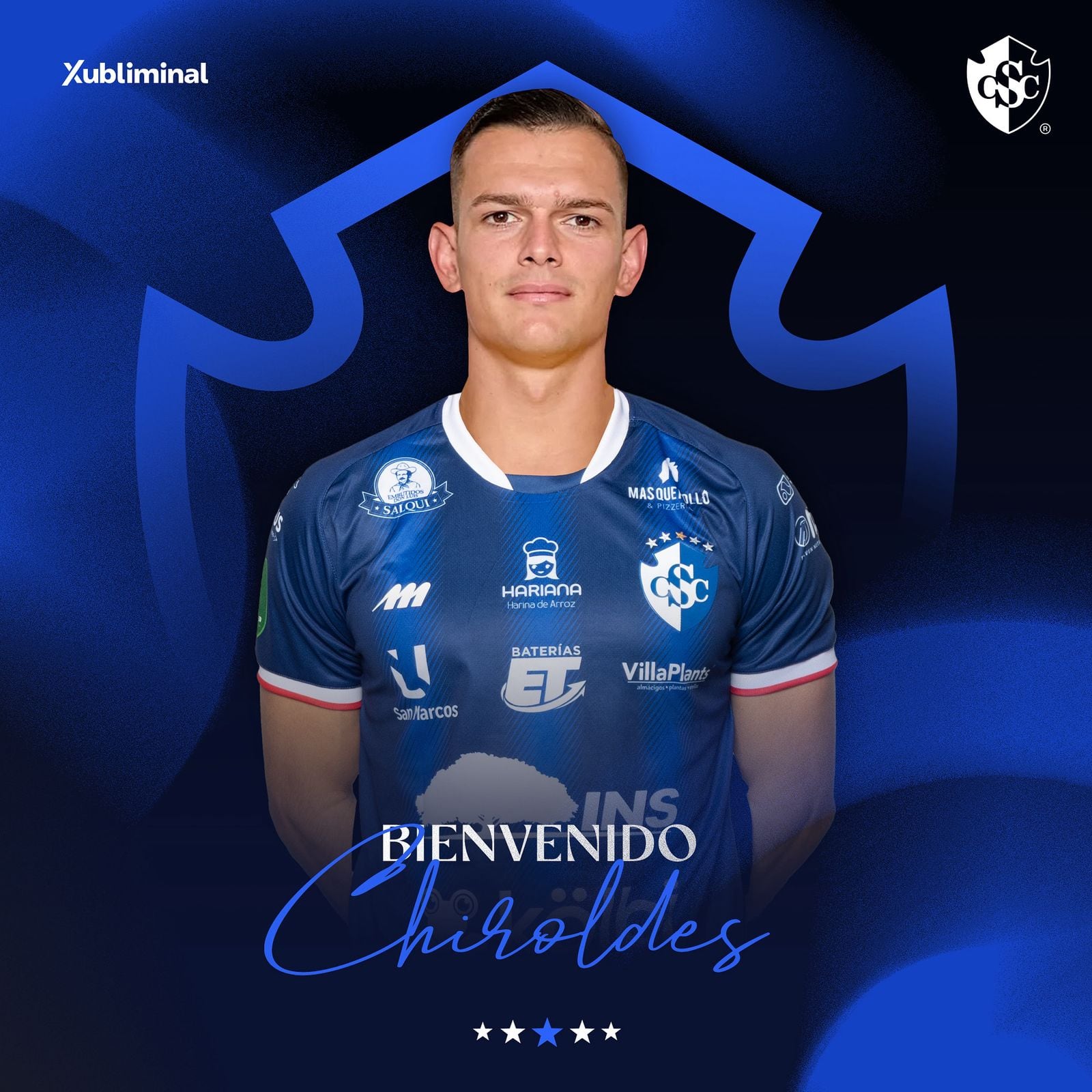 Cartaginés oficializó la llegada de José Andrés Rodríguez Chiroldes.