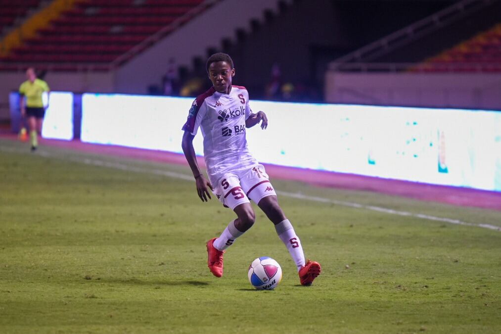 Tristan Demetrius tiene apenas 15 años, pero en los 90 Minutos por la Vida dejó clara su técnica y tranquilidad al momento de definir. Foto: Saprissa