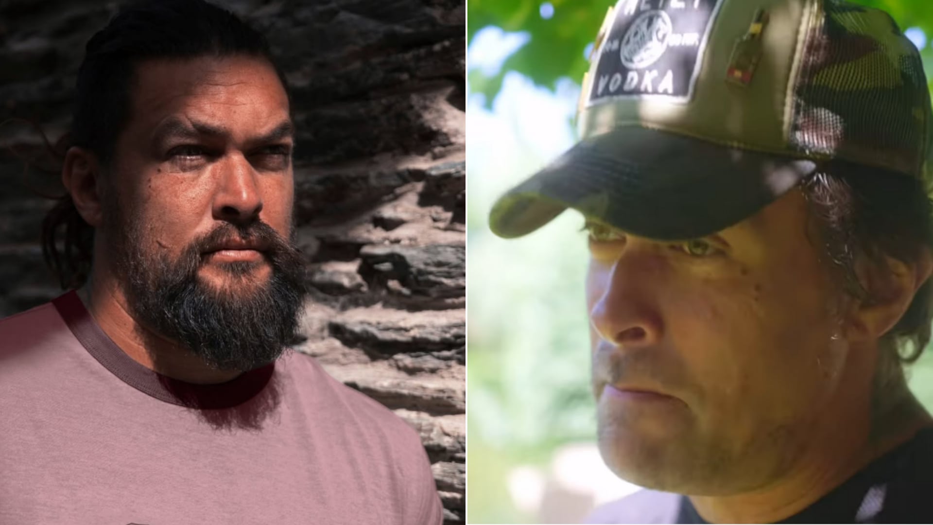 Jason Momoa se quitó la barba tras seis años. Fue por una película y aprovechó para promover su lucha contra el plástico.