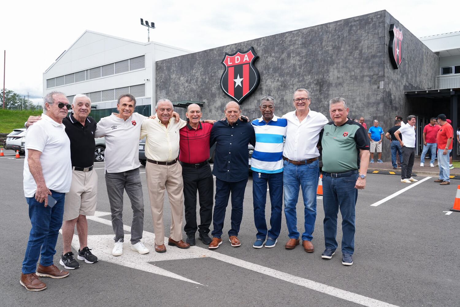12/07/2025. Evento con ex jugadores del Alajuelense. Centro de Alto rendimiento, Turrúcares. Alajuela. Fotografía: Lilly Arce.