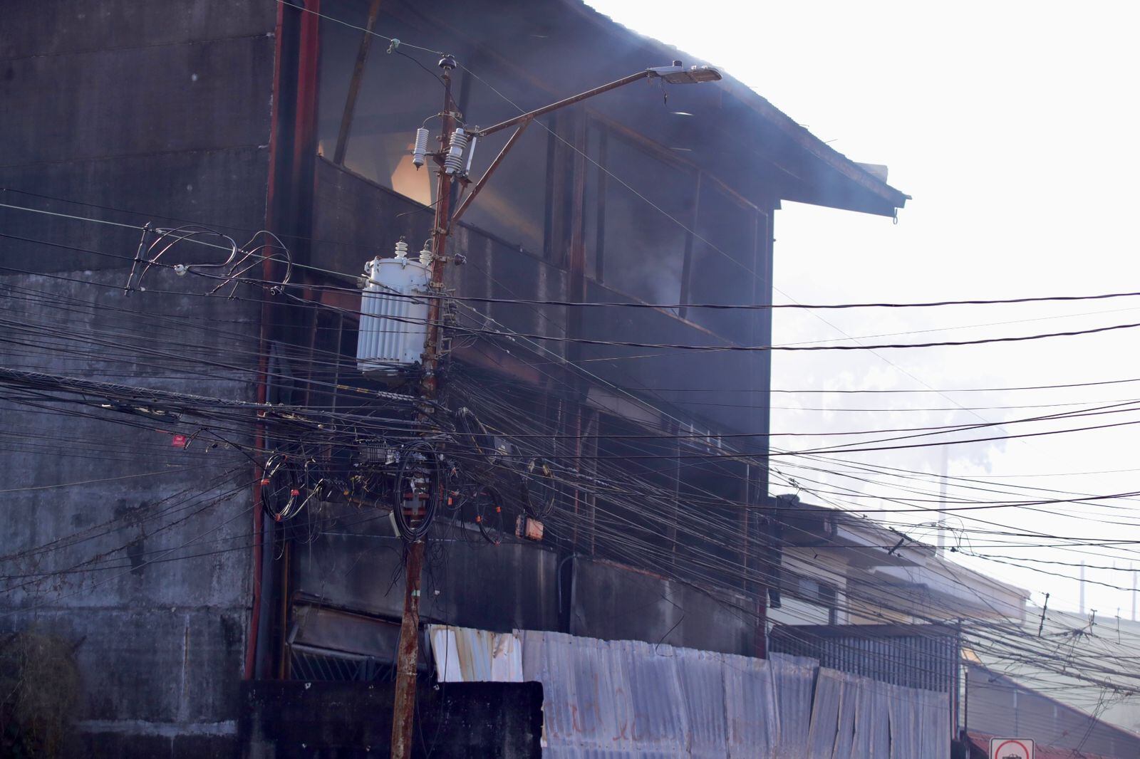 Incendio en San Pedro