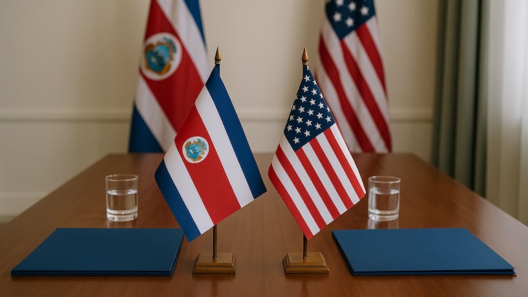 ¿Quiénes negocian por Costa Rica para eliminar arancel del 15% impuesto por Estados Unidos?