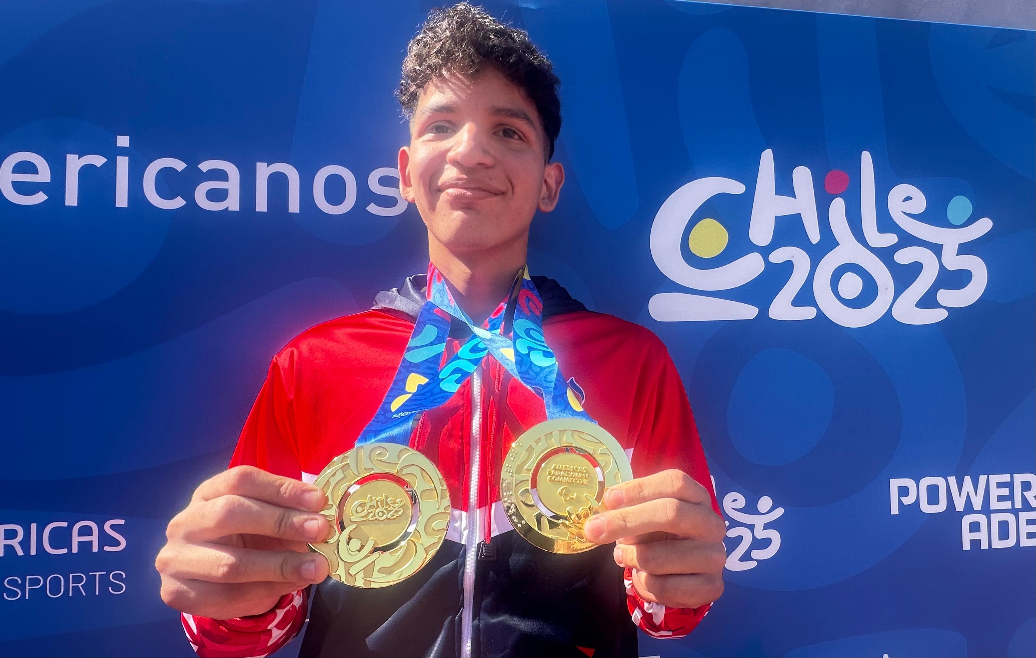 Dalessandro Abarca
Juegos Panamericanos Juveniles
Medalla de oro
Impulsión de la bala
5 de noviembre del 2025
Fotografía: Olman Mora