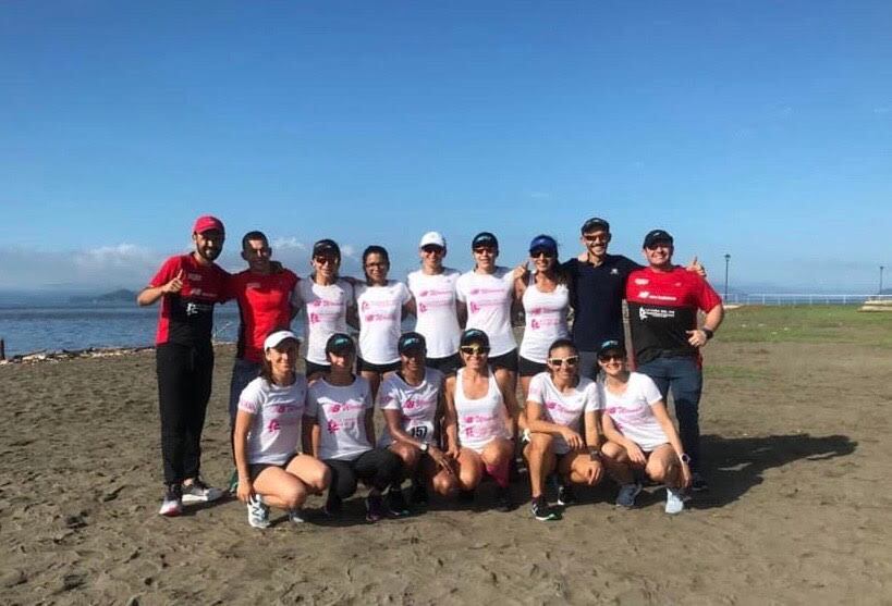 Parte del equipo de New Balance-La Casa del Pie-Fishel ganó el primer lugar en la categoría femenina. Foto: Cortesía