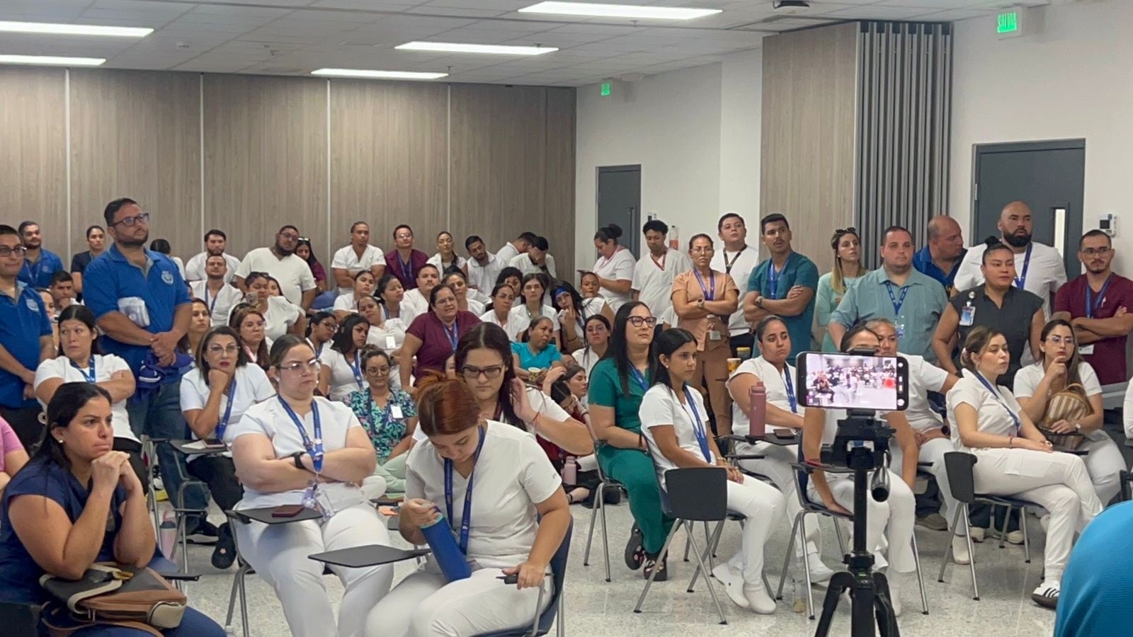 Huelga en hospital Monseñor Sanabria