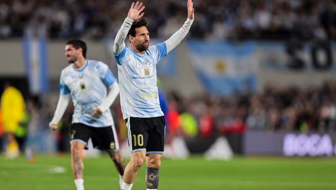 Lionel Messi está viviendo al máximo su gran fiesta.