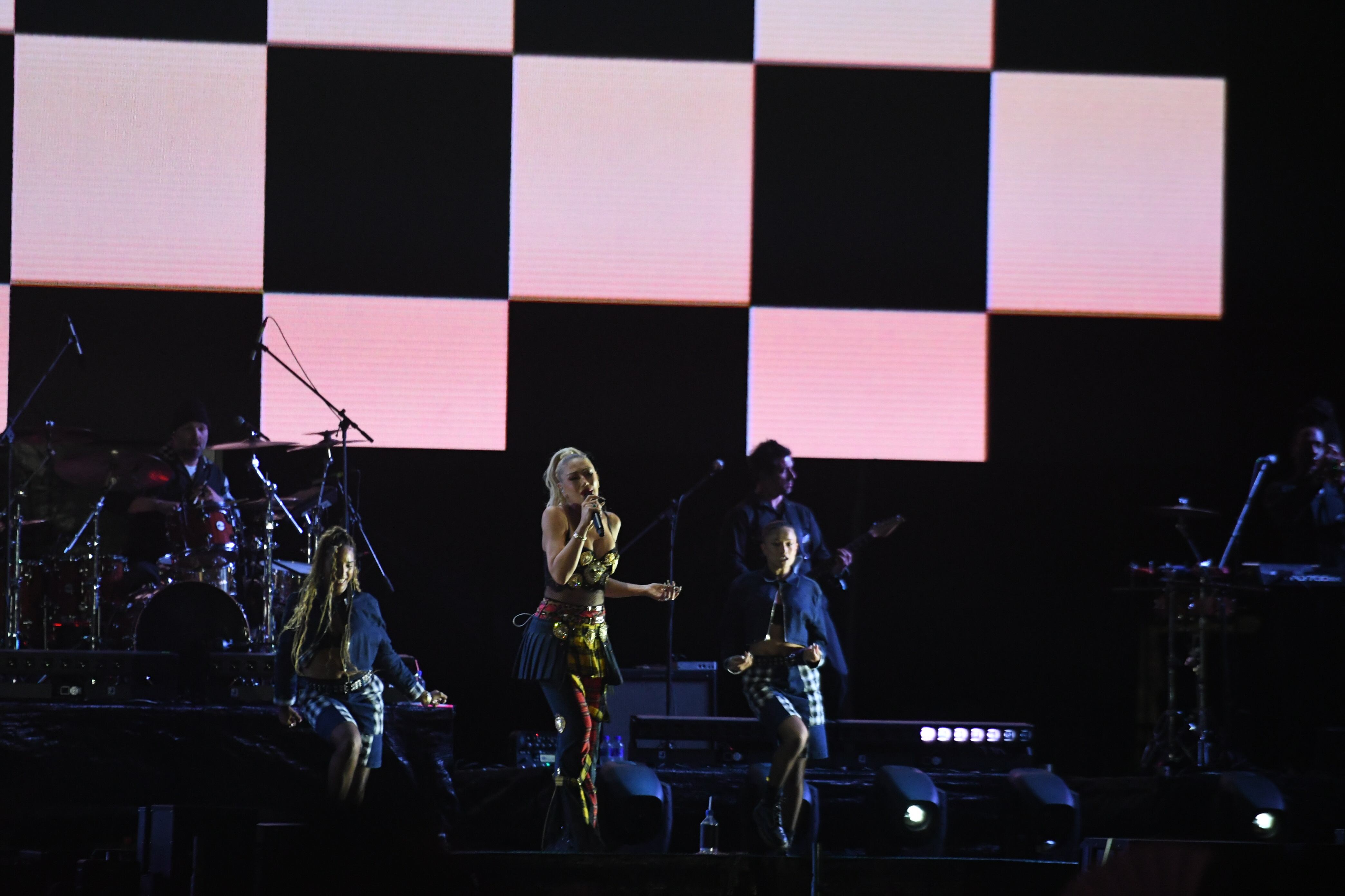 Gwen Stefani en su concierto en el festival Picnic 2025.