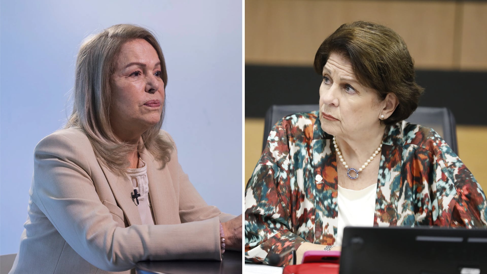 Ana Virginia Calzada y Pilar Cisneros