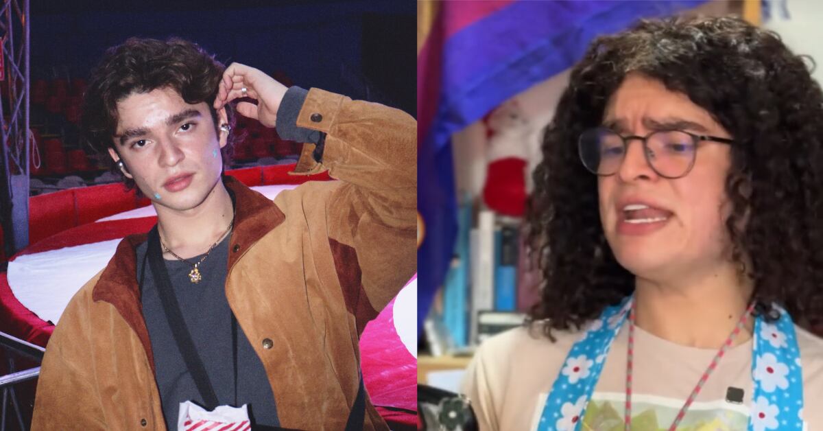 Byron Arias tiene 22 años y es conocido en redes sociales por su personaje cómico 'Doña Clara'.