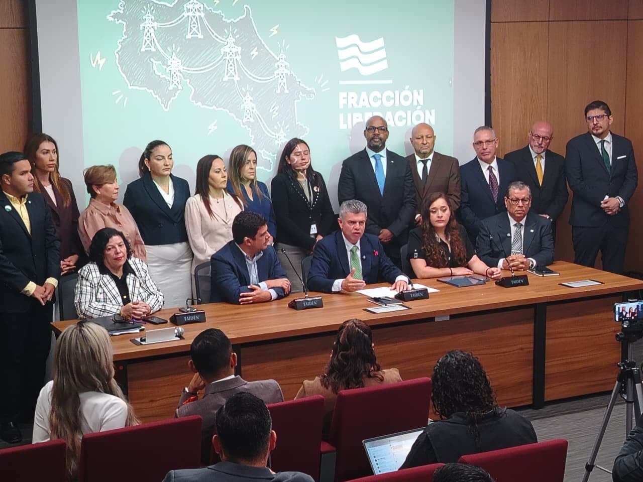 PLN anunció que no respaldará la reforma a la Ley de Armonización Eléctrica.