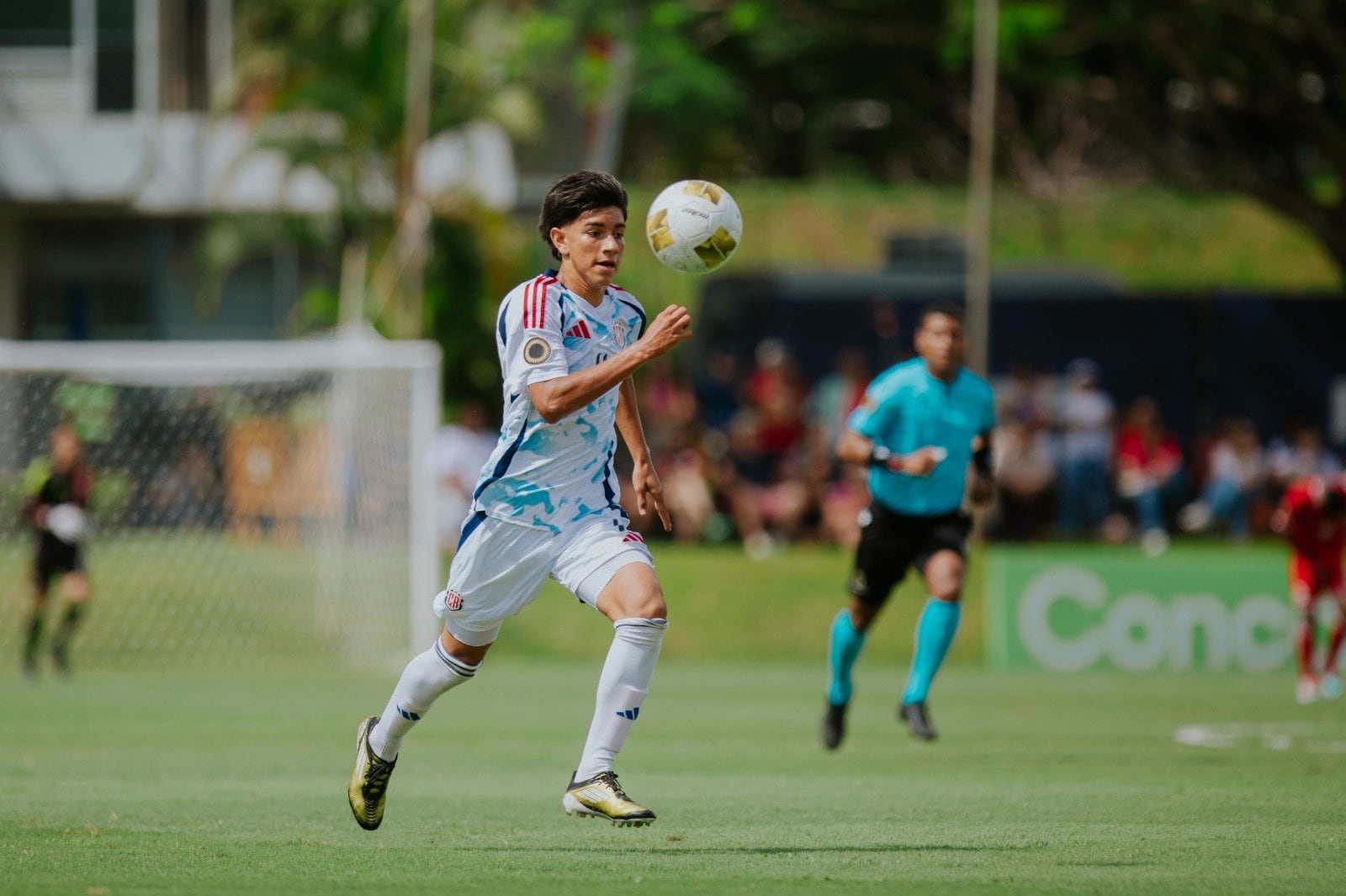Jefrey Urbina es uno de los integrantes de la Selección Sub-17 de Costa Rica.