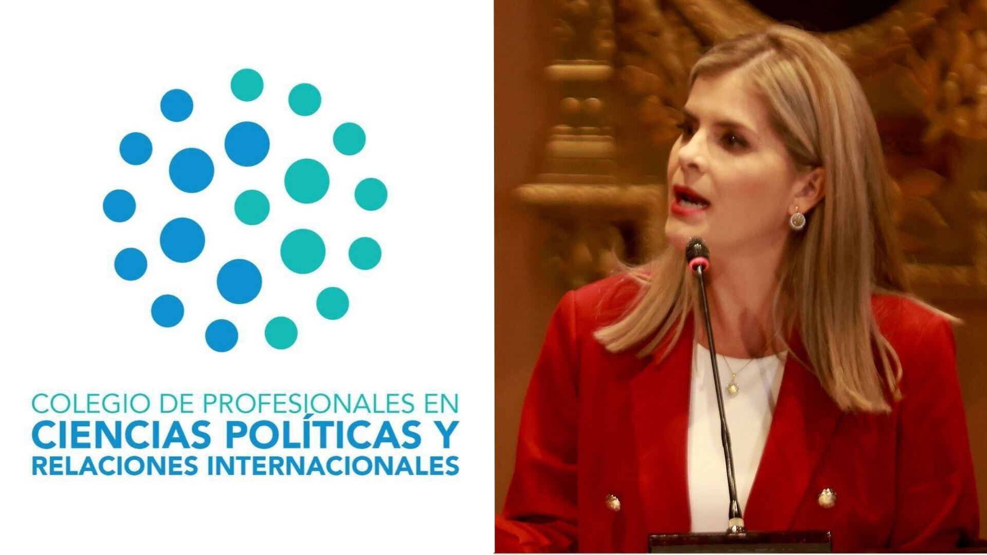 Colegio de Politólogos rechaza afirmación Laura Fernández sobre "golpe de Estado" tras sentencia de la Sala Constitucional.