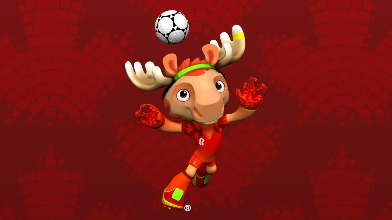 Maple, el alce que representa a Canadá en el Mundial 2026, destaca por su pasión por el arte urbano, la música y su papel como guardameta.