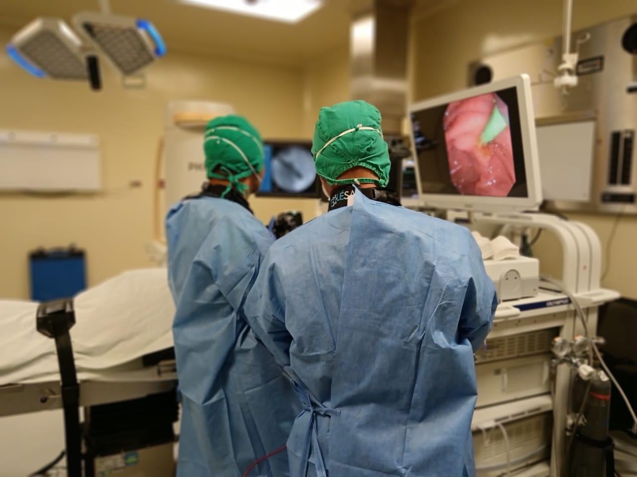 Hospital de Guápiles. Equipo para cáncer páncreas.