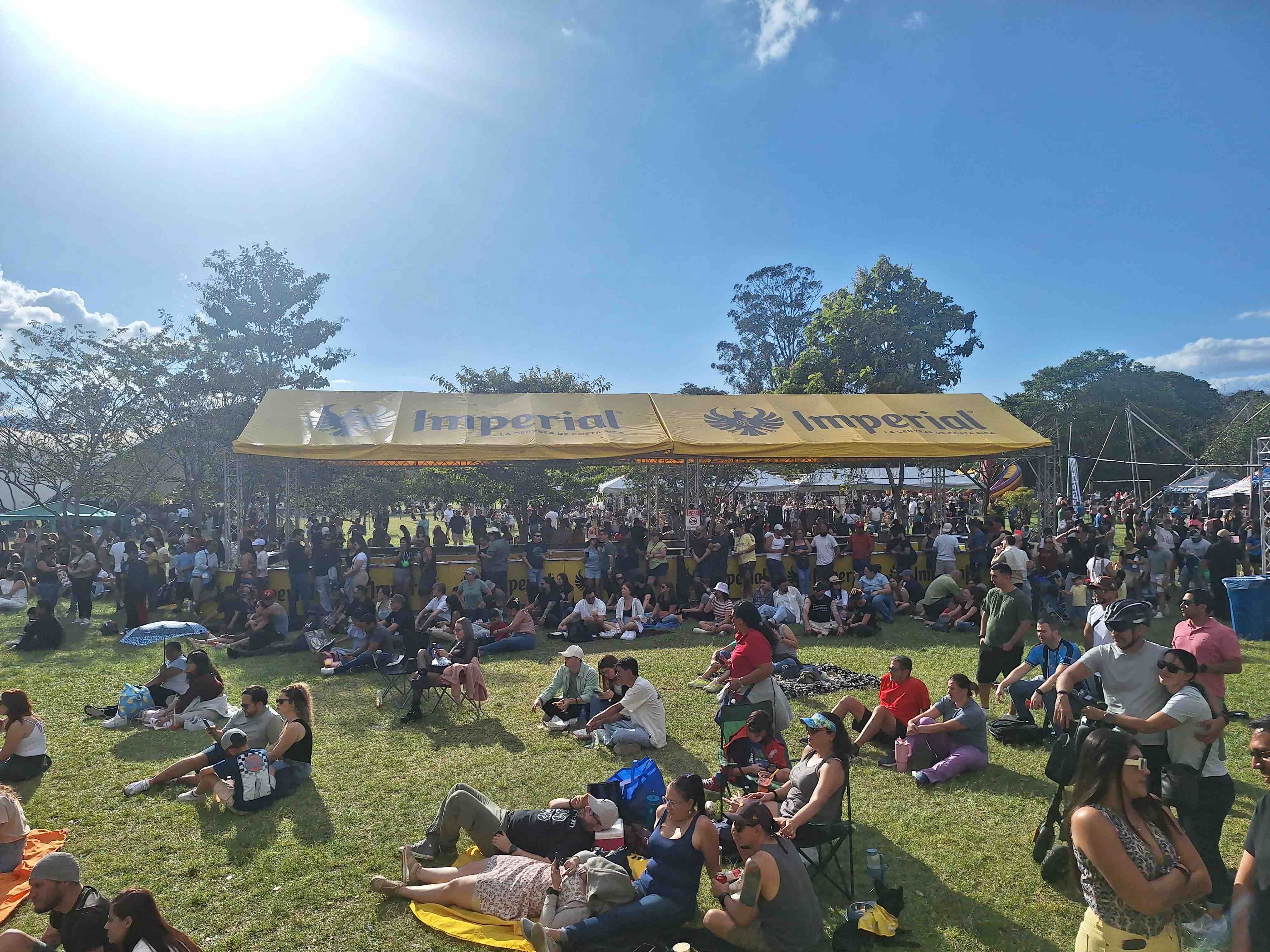 Festival de comida en La Sabana
