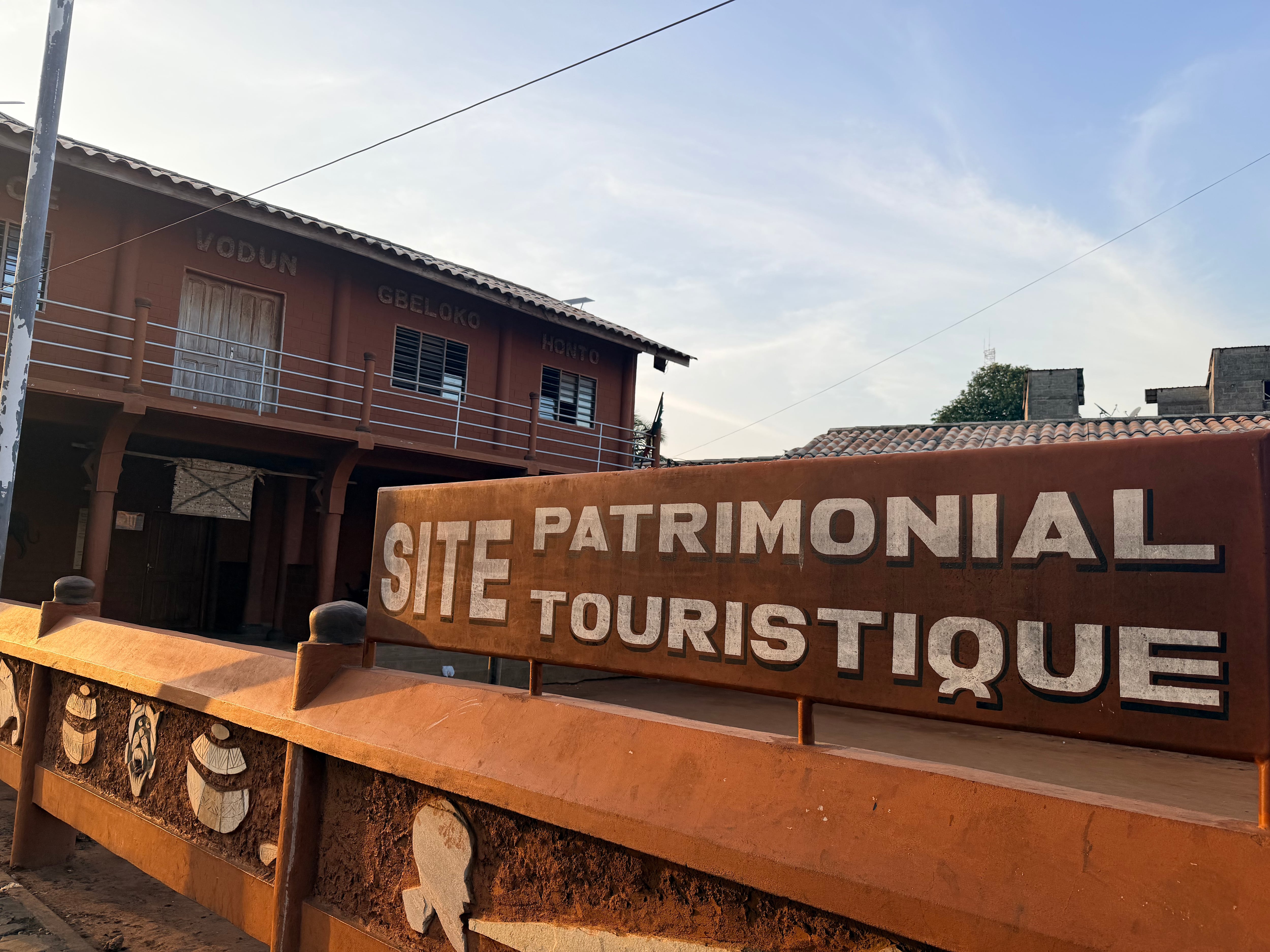 Sitio patrimonial de la cultura vudú en Porto Novo.