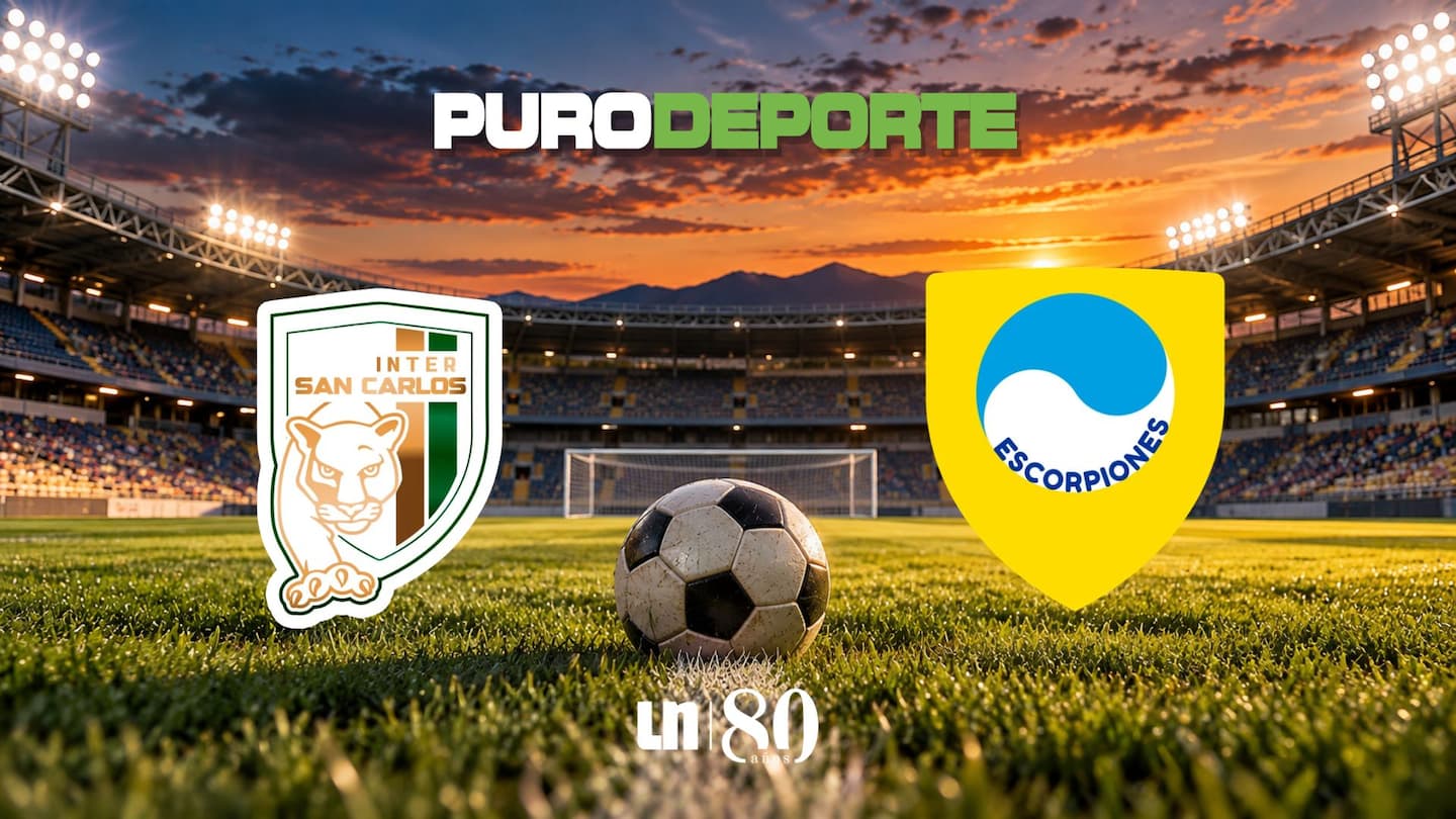 Inter San Carlos y Escorpiones abren la jornada 14 del Torneo de Apertura 2026.