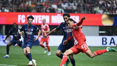 Preocupación en partido del Bayern Múnich: Jamal Musiala se desploma en la cancha (video)